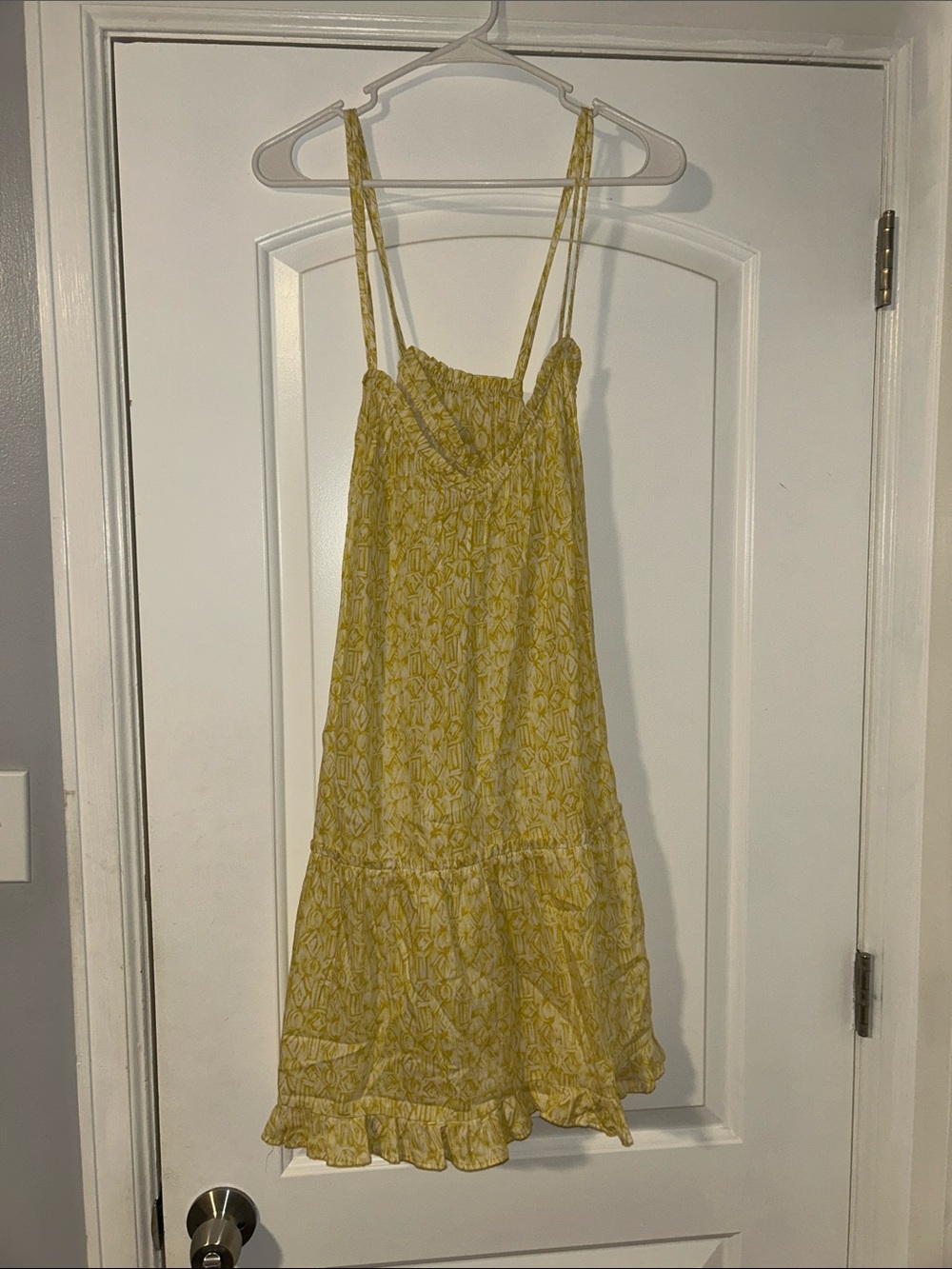 Yellow Floral Sun Dress